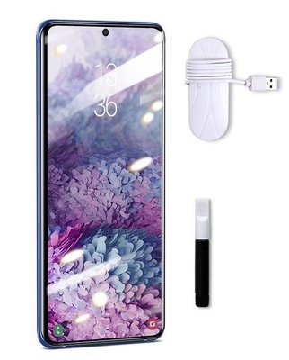 Защитное стекло Baseus для Samsung Galaxy S20 Ultra Curved-screen UV (2шт), Transparent (SGSAS20U-UV02) 220386 фото
