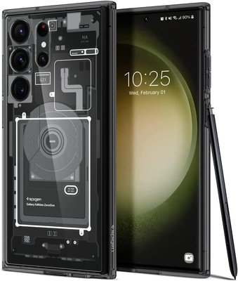 Чохол Spigen для Samsung Galaxy S23 Ultra - Ultra Hybrid, Zero One (ACS05620) ACS05620 фото