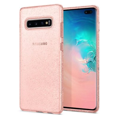 Чехол Spigen для Samsung Galaxy S10 Plus Liquid Crystal Glitter, Rose Quartz (606CS25763) 606CS25763 фото