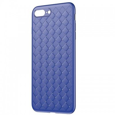 Чехол Baseus для iPhone 7/8 Plus, BV Weaving Case, Blue (WIAPIPH8N-BV03) 267626 фото