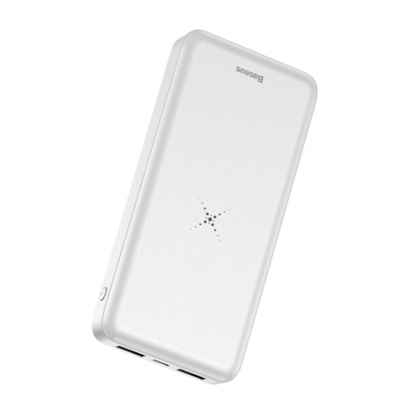 Power Bank Baseus M36 Wireless Charger 10000 мАч, White (PPALL-M3602) PPALL-M3602 фото