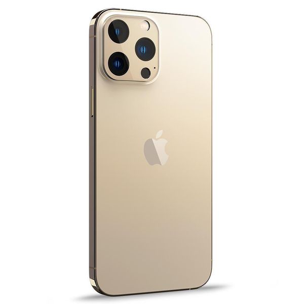 Захисне скло Spigen для камери iPhone 13 Pro/ 13 Max — Optik camera lens (2шт), Gold (AGL04034) AGL04034 фото