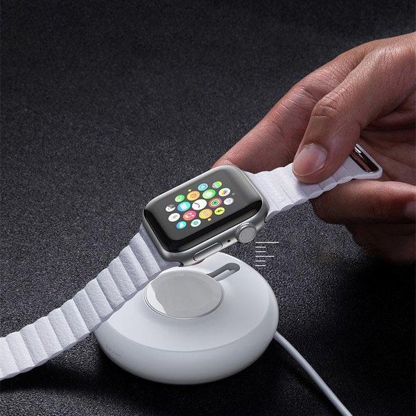Бездротовий зарядний пристрій Baseus для Apple Watch YoYo, White (WXYYQIW03-02) WXYYQIW03-02 фото