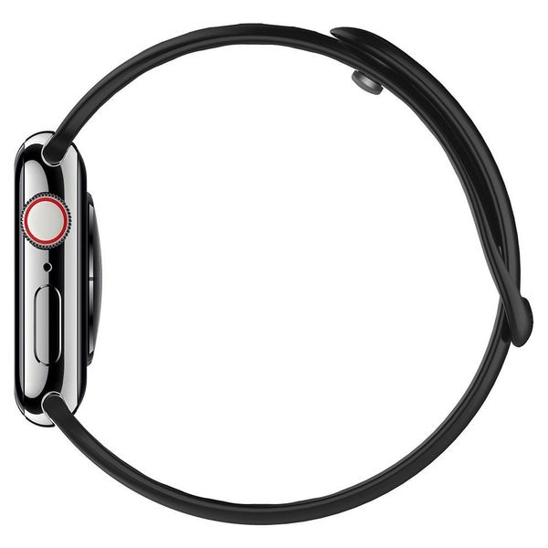Ремінець Spigen для Apple Watch Series 5/4/3/2/1 44/42 mm Air Fit, Black (062MP25400) 062MP25400 фото