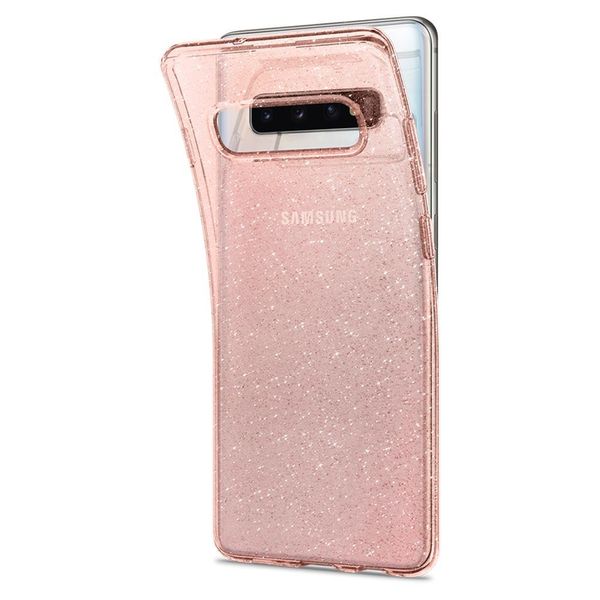 Чохол Spigen для Samsung Galaxy S10 Plus Liquid Crystal Glitter, Rose Quartz (606CS25763) 606CS25763 фото