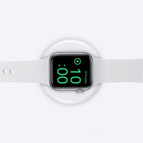 Бездротовий зарядний пристрій Baseus для Apple Watch YoYo, White (WXYYQIW03-02) WXYYQIW03-02 фото