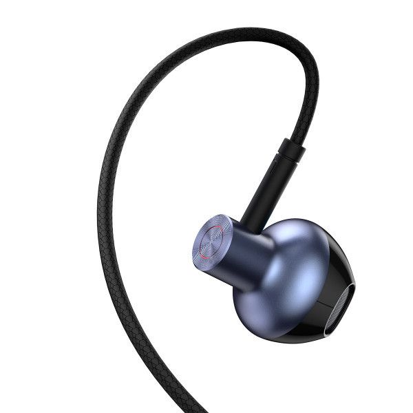 Навушники Baseus Encok Wired Earphone H19, Black (NGH19-01) 203884 фото