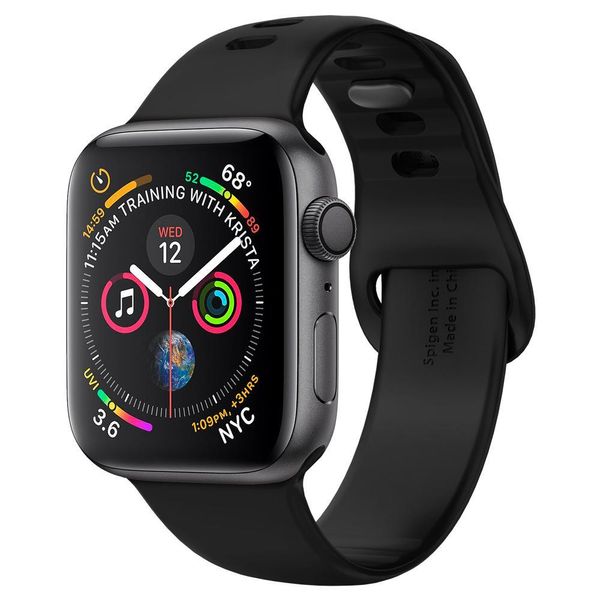 Ремешок Spigen для Apple Watch Series 5/4/3/2/1 44/42 mm Air Fit, Black (062MP25400) 062MP25400 фото