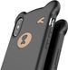 Чехол Baseus для iPhone XS Max Bear Silicone Case, Black (WIAPIPH65-BE01) 282063 фото 5