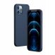 Чехол Baseus для iPhone 12/12 Pro (6.1inch) Original Magnetic Leather Case, Blue (LTAPIPH61P-YP03) 201125 фото 1