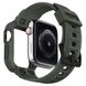 Чохол і ремінець Spigen для Apple Watch (44/45 mm) Rugged Armor Pro 2 in 1, Military Green (062CS26016) 062CS26016 фото 3