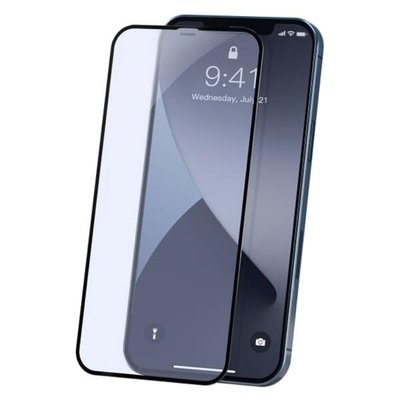 Захисне скло Baseus для iPhone Mini 12 (5.4 inch) Full-screen and Full-glass (2шт), Black (SGAPIPH54N-KC01) 229082 фото