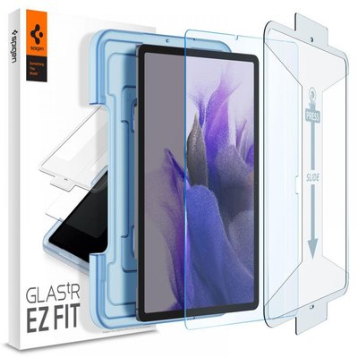 Захисне скло Spigen для Galaxy Tab S7 FE (LTE/5G) EZ FIT GLAS.tR (1 шт.), Clear (AGL03013) AGL03013 фото