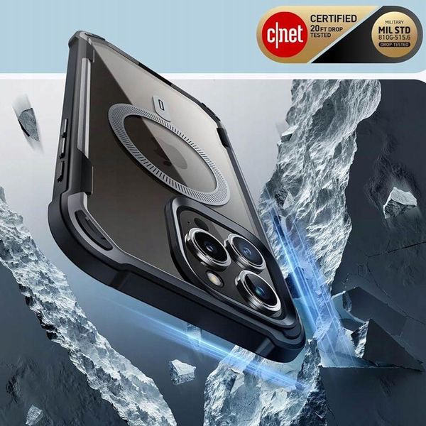Чехол Supcase для iPhone 15 Pro - Iblsn Ares Mag Magsafe, black 124424 фото