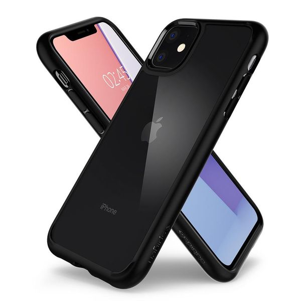 Чохол Spigen для iPhone 11 — Ultra Hybrid, Matte Black (076CS27186) 076CS27186 фото