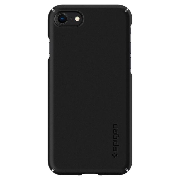 Чохол Spigen для iPhone SE 2020/8/7 Thin Fit, Mat Black (ACS00940) ACS00940 фото