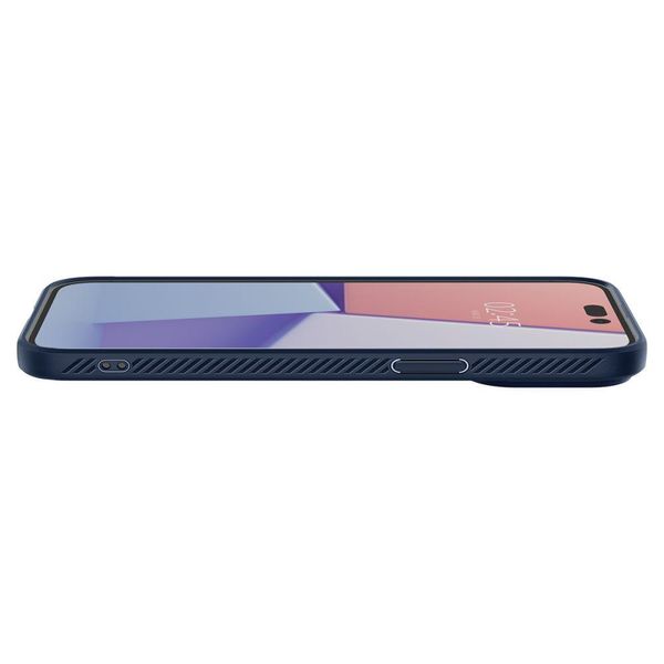 Чохол Spigen для iPhone 14 Pro - Liquid Air, Navy Blue (ACS04958) ACS04958 фото
