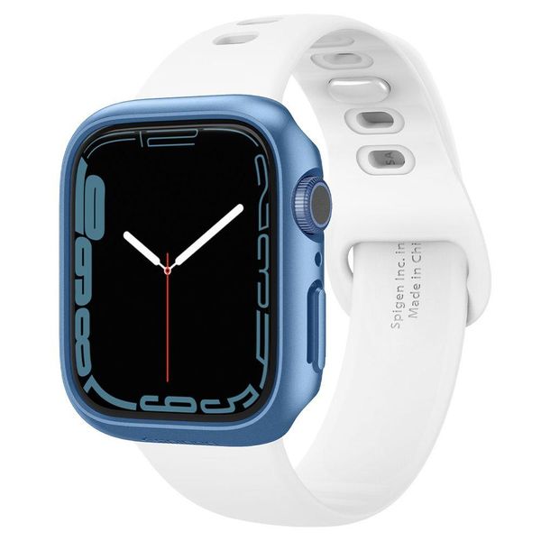 Чехол Spigen для Apple Watch 8 / 7 (41mm) Thin Fit, Blue (ACS04186) ACS04186 фото