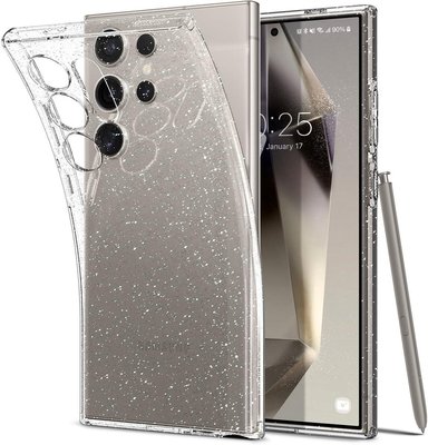 Чохол Spigen для Samsung Galaxy S24 Ultra - Liquid Crystal Glitter, Crystal Quartz (ACS07285) ACS07285 фото