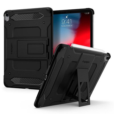 Чехол Spigen для iPad Pro 11" (2018) Tough Armor TECH, Black (067CS25221) 067CS25221 фото