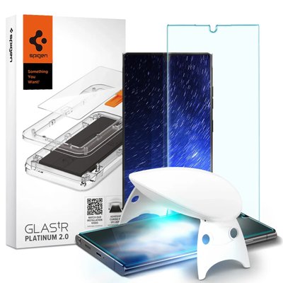Защитное стекло Spigen для Samsung Galaxy S22 Ultra - Platinum 2.0 GLAS.tR, (AGL04138) AGL04138 фото