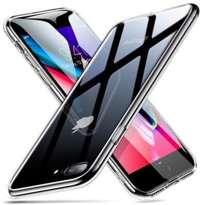 Чохол ESR для iPhone 8 Plus / 7 Plus Mimic Tempered Glass, Clear (4894240062722) 62722 фото