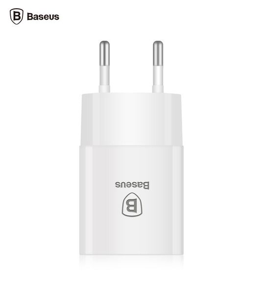 Мережеве ЗУ Baseus Dual Mini-USB Charger 2.1 A, White (CCALL-MN02) 268227 фото