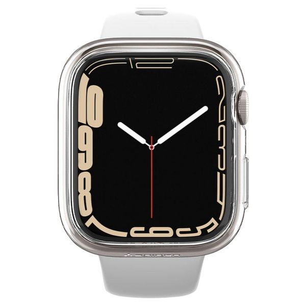 Чехол Spigen для Apple Watch 8 / 7 (41mm) Thin Fit, (Прозорий) Crystal Cleare (ACS04187) ACS04187 фото