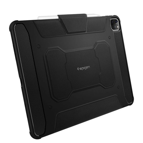 Чохол Spigen для iPad Pro 12.9" (2021) — Rugged Armor PRO, Black (ACS02889) ACS02889 фото
