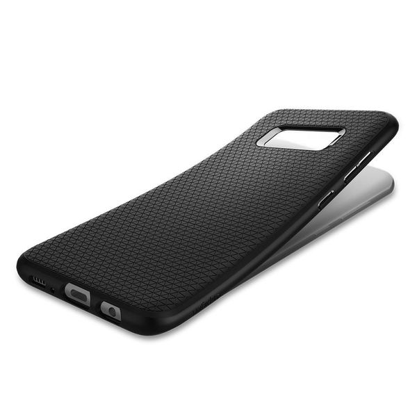 Чохол Spigen для Samsung Galaxy S8 Plus, Liquid Air, Black (571CS21663) 571CS21663 фото