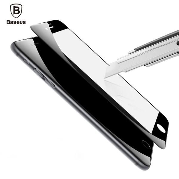 Захисне скло Baseus Silk-screen 0.23 mm iPhone 6/6s, Black (SGAPIPH6S-DE01) SGAPIPH6S-DE01 фото