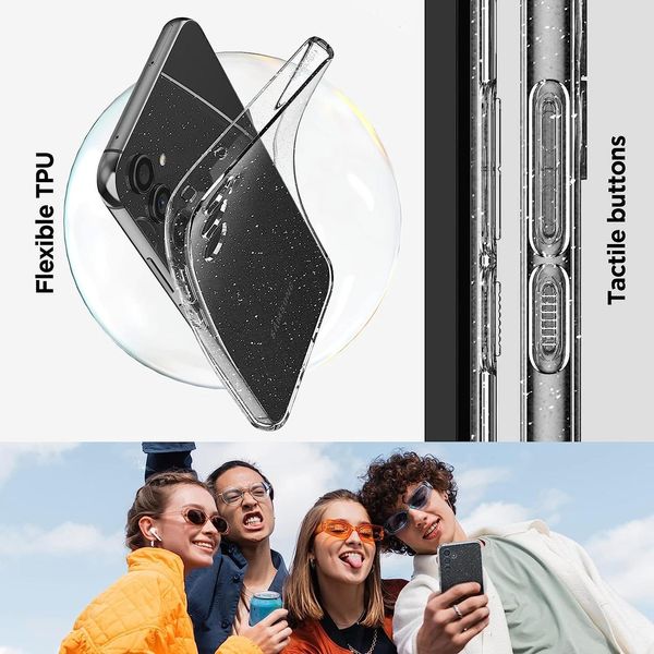 Чохол Spigen для Samsung Galaxy A54 5G - Liquid Crystal Glitter, Crystal Quartz (ACS05890) ACS05890 фото