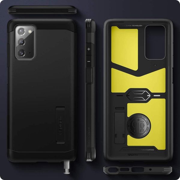 Чохол Spigen для Samsung Galaxy Note 20 — Tough Armor XP Black (ACS01422) ACS01422 фото