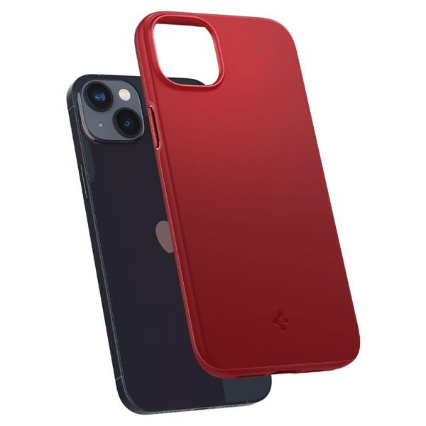 Чохол Spigen для iPhone 14 - Thin Fit, Red (ACS04789) ACS04789 фото