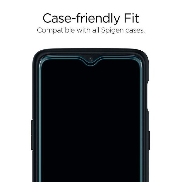 Захисне скло Spigen для OnePlus 7 Full Cover, Black (K08GL26387) K08GL26387 фото