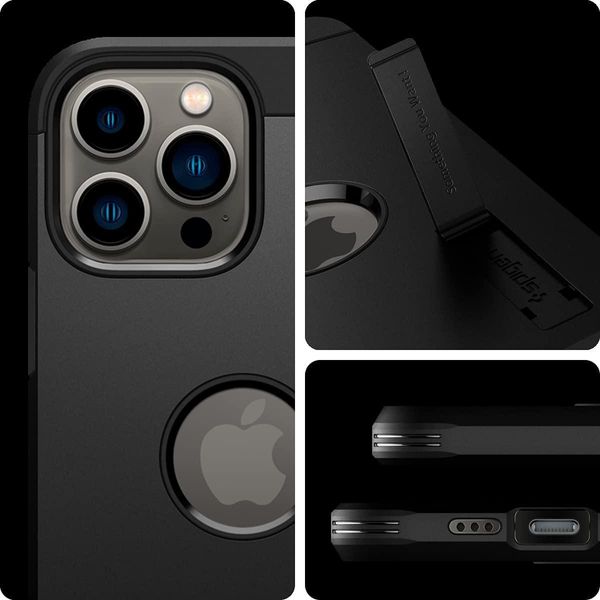 Чехол Spigen для iPhone 13 Pro - Tough Armor, Black (ACS03277) ACS03277 фото