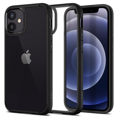 Чехол Spigen для iPhone 12 mini 5.4" (2020) Ultra Hybrid, Matte Black (ACS01746) ACS01746 фото
