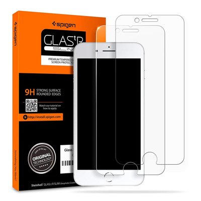 Защитное стекло Spigen для iPhone 8 Plus/ 7 Plus, 2шт (043GL20803) 043GL20803 фото