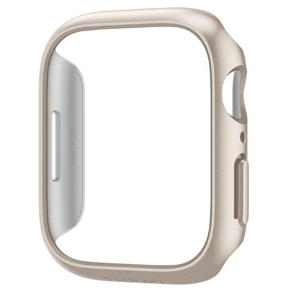 Чехол Spigen для Apple Watch 9/ 8 / 7 (41mm) Thin Fit, Starlight (ACS04185) ACS04185 фото