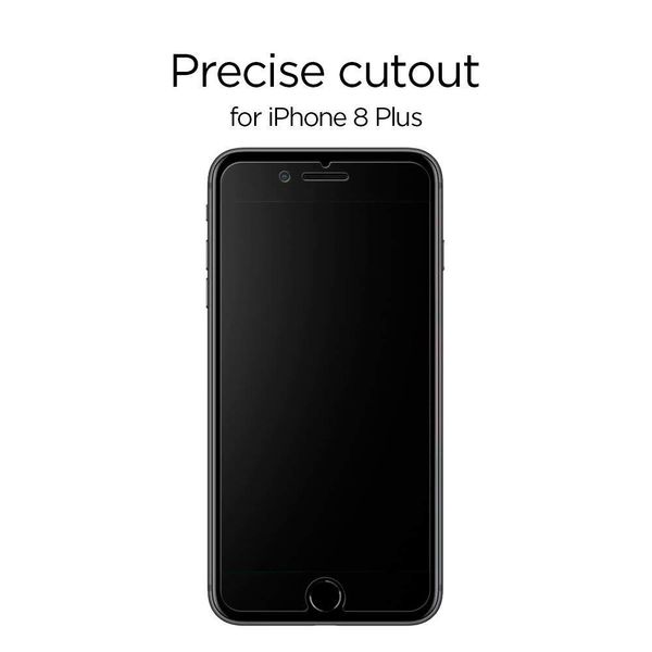 Захисне скло Spigen для iPhone 8 Plus/ 7 Plus, 2 шт (043GL20803) 043GL20803 фото