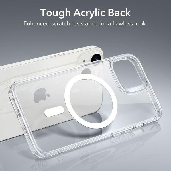 Чохол ESR для iPhone 14 Plus - Classic Hybrid Halolock MagSafe, Crystal Clear (1A5790102) 160725 фото