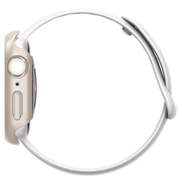 Чохол Spigen для Apple Watch 9/8/7 (41mm) Thin Fit, Starlight (ACS04185) ACS04185 фото