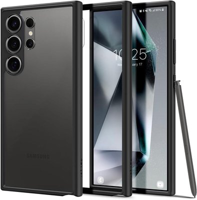 Чехол Spigen для Samsung Galaxy S24 Ultra - Ultra Hybrid, Matte Black (ACS07295) ACS07295 фото