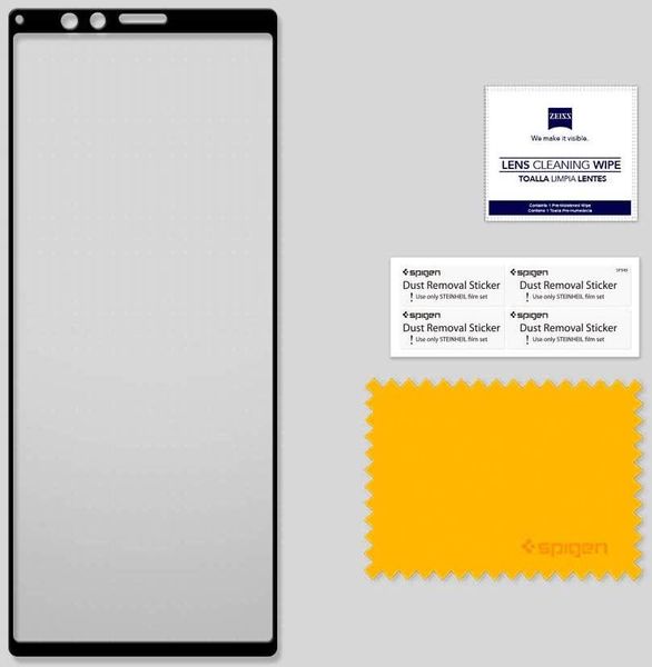 Захисне скло Spigen для Sony Xperia 1 Full Cover, Black (G15GL26324) G15GL26324 фото