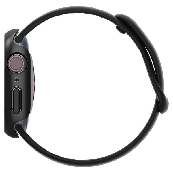 Чохол Spigen для Apple Watch 7 (45 mm) Thin Fit, Black (ACS04174) ACS04174 фото