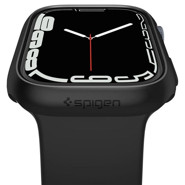 Чехол Spigen для Apple Watch 7 (45mm) Thin Fit, Black (ACS04174) ACS04174 фото