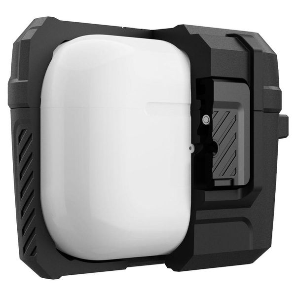 Чехол Spigen для Apple AirPods Pro 1 - Lock Fit, Matte Black (ACS04755) ACS04755 фото