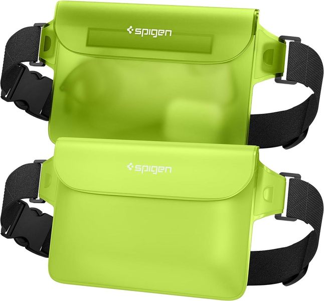 Водонепроникна сумка на пояс Spigen - A620 універсальна (2шт), Cactus/Green (AMP06023) AMP06023 фото