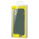 Чехол Baseus для iPhone 12 Liquid Silica Gel, Dark green (WIAPIPH61N-YT6A) 228504 фото 3