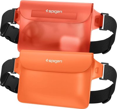 Водонепроницаемая сумка на пояс Spigen - A620 универсальная (2шт), Sunset/Orange (AMP06021) AMP06021 фото